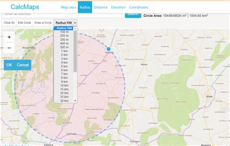 20 minute drive radius from my location|how to measure radius on google maps.